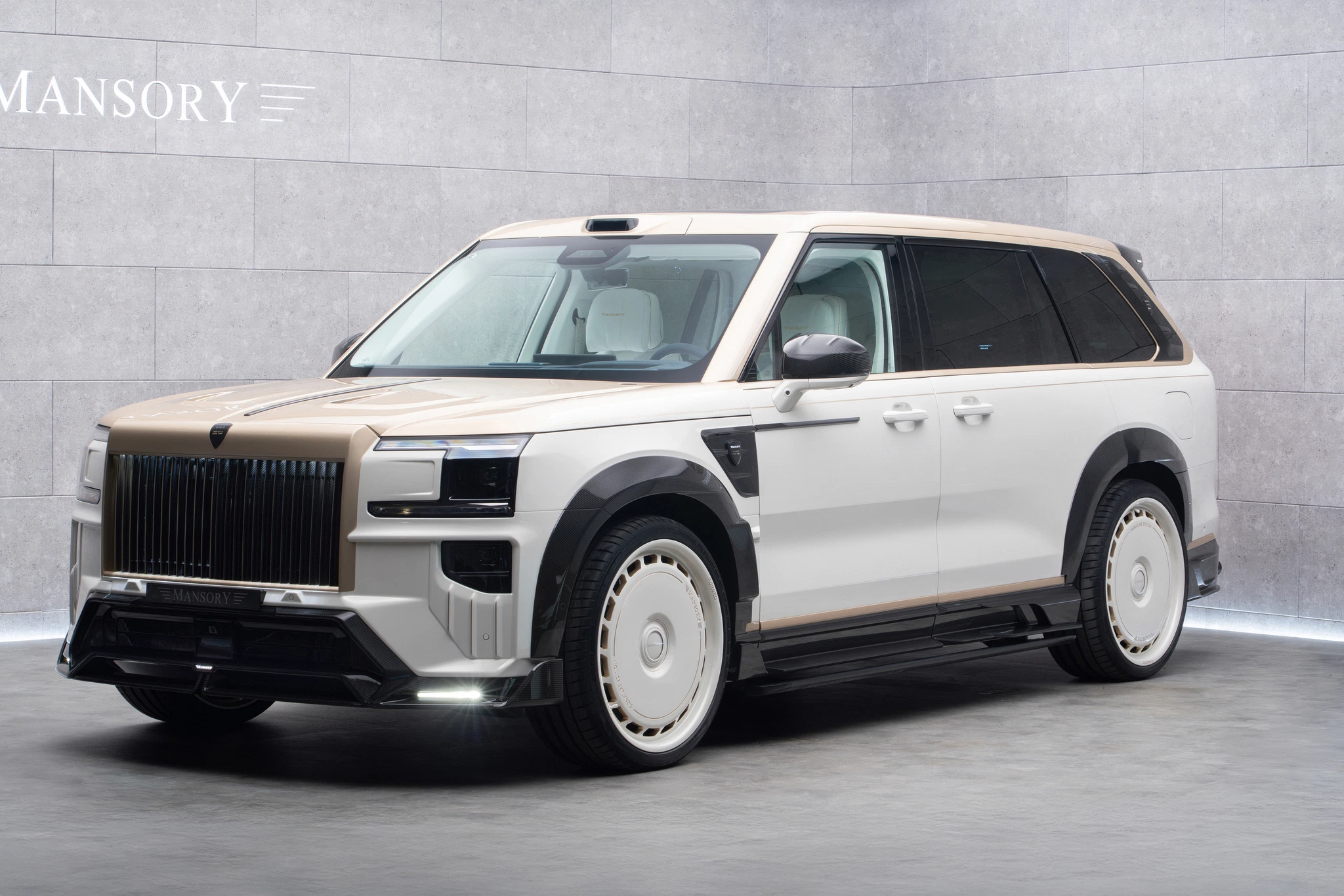 Mansory Zeekr 9X — front three-quarter view