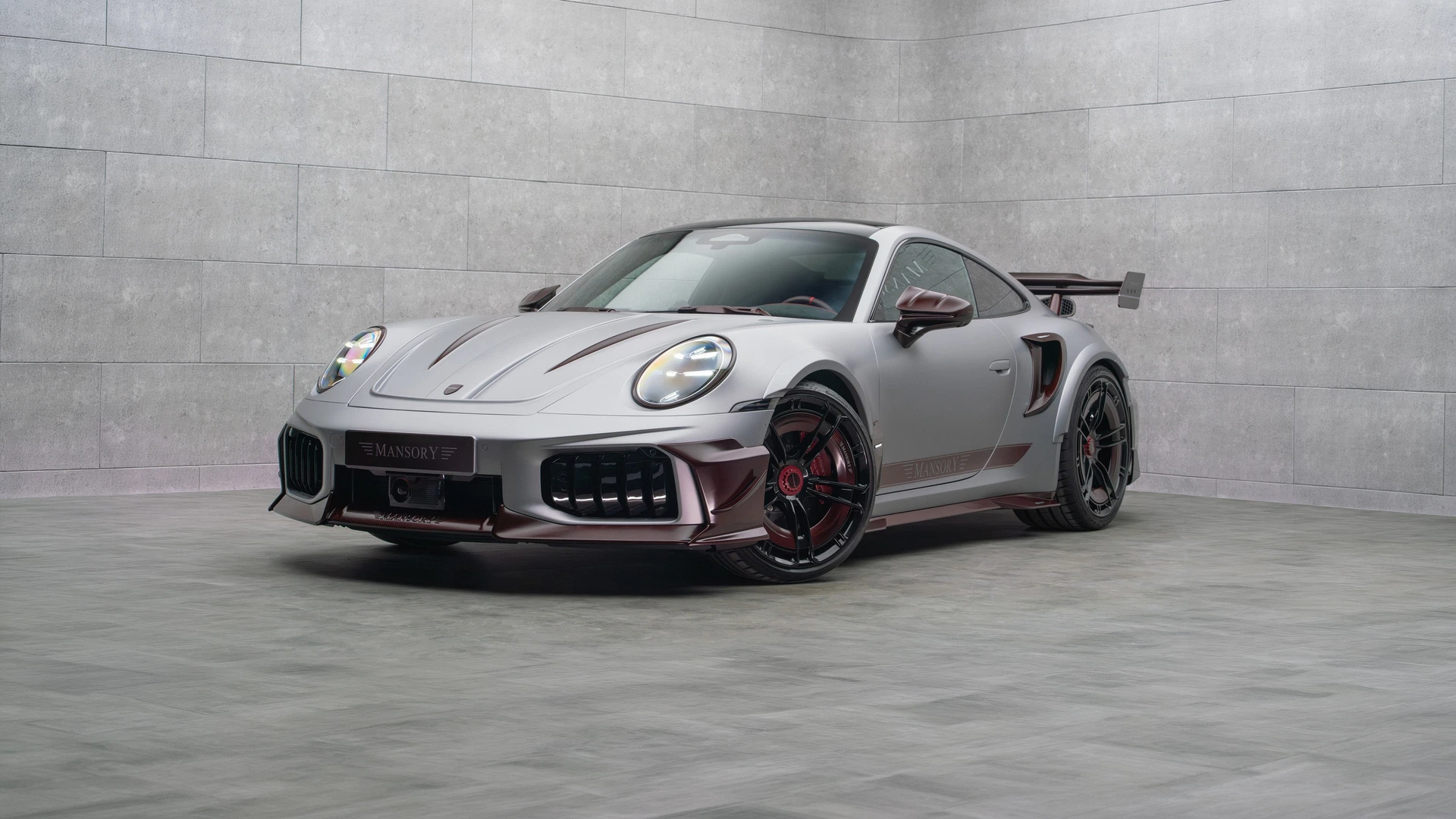 Mansory softkit for Porsche 911 Turbo S 992.2 — hero shot