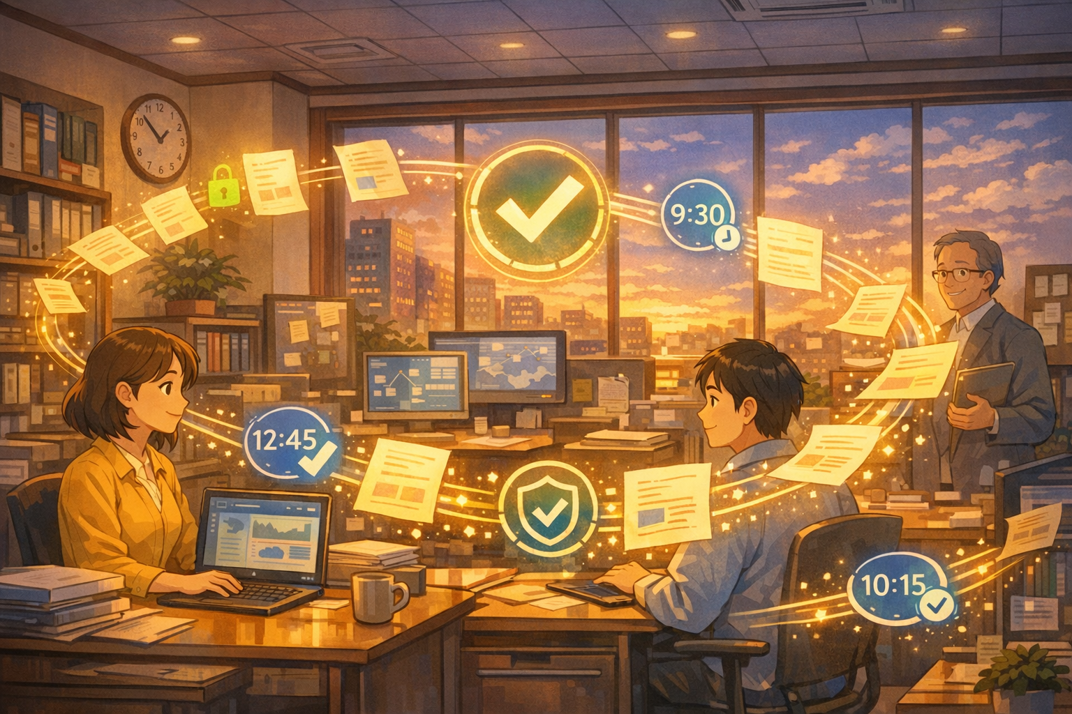 Tracking File Access & Timestamped Delivery in Schemon