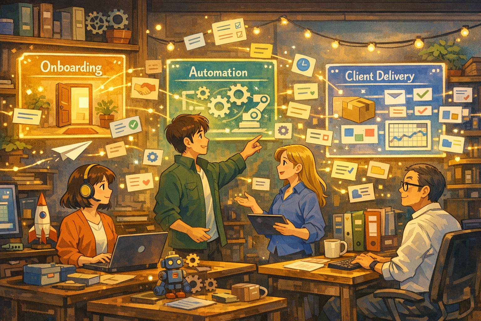 Creating a Productized Service Workflow with Schemon