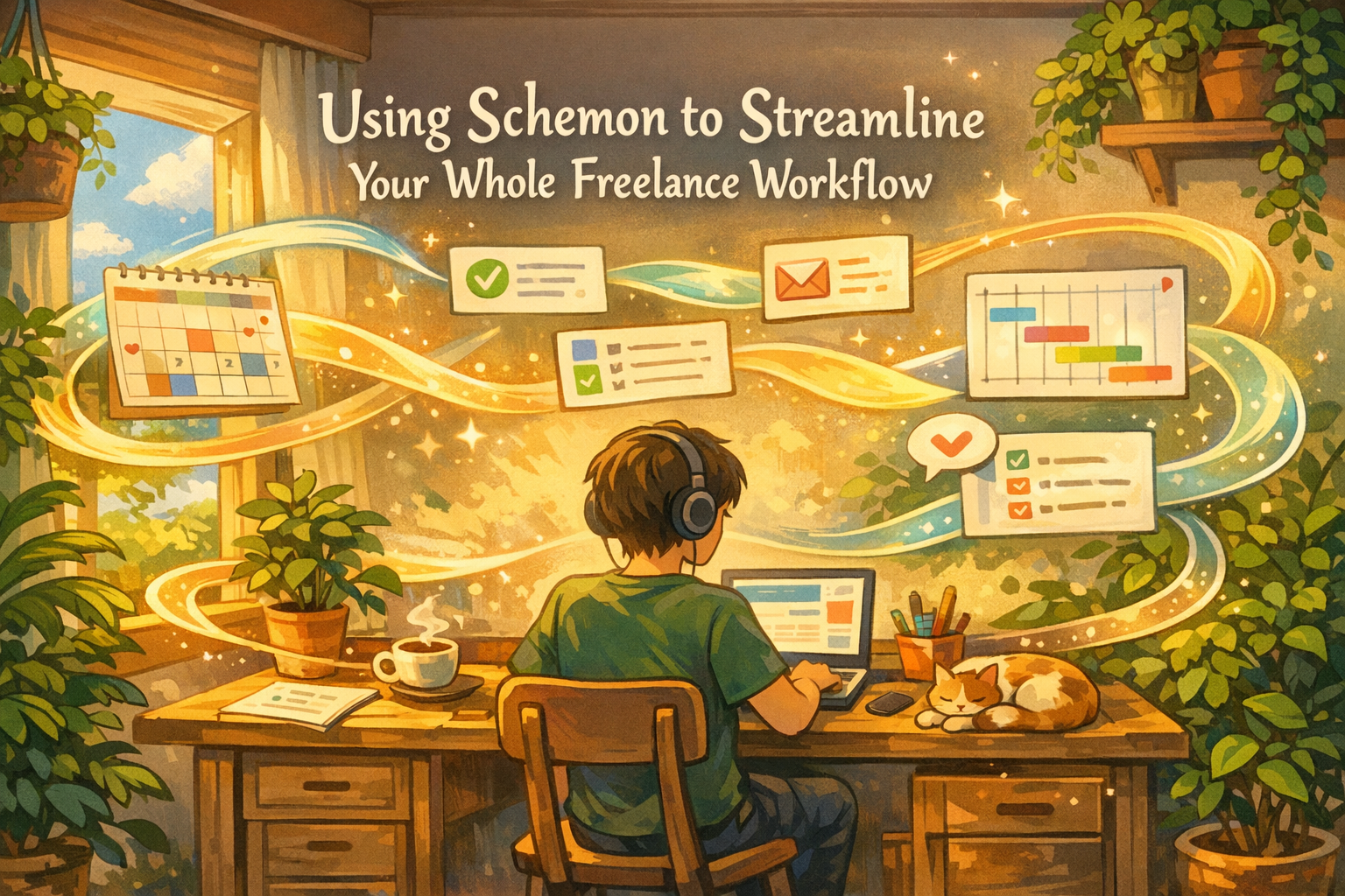 Using Schemon to Streamline Your Whole Freelance Workflow