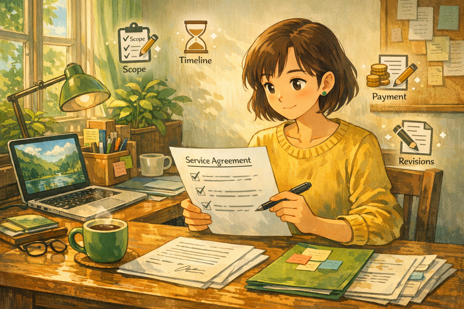 How to Create a Simple, Reusable Freelance Service Agreement