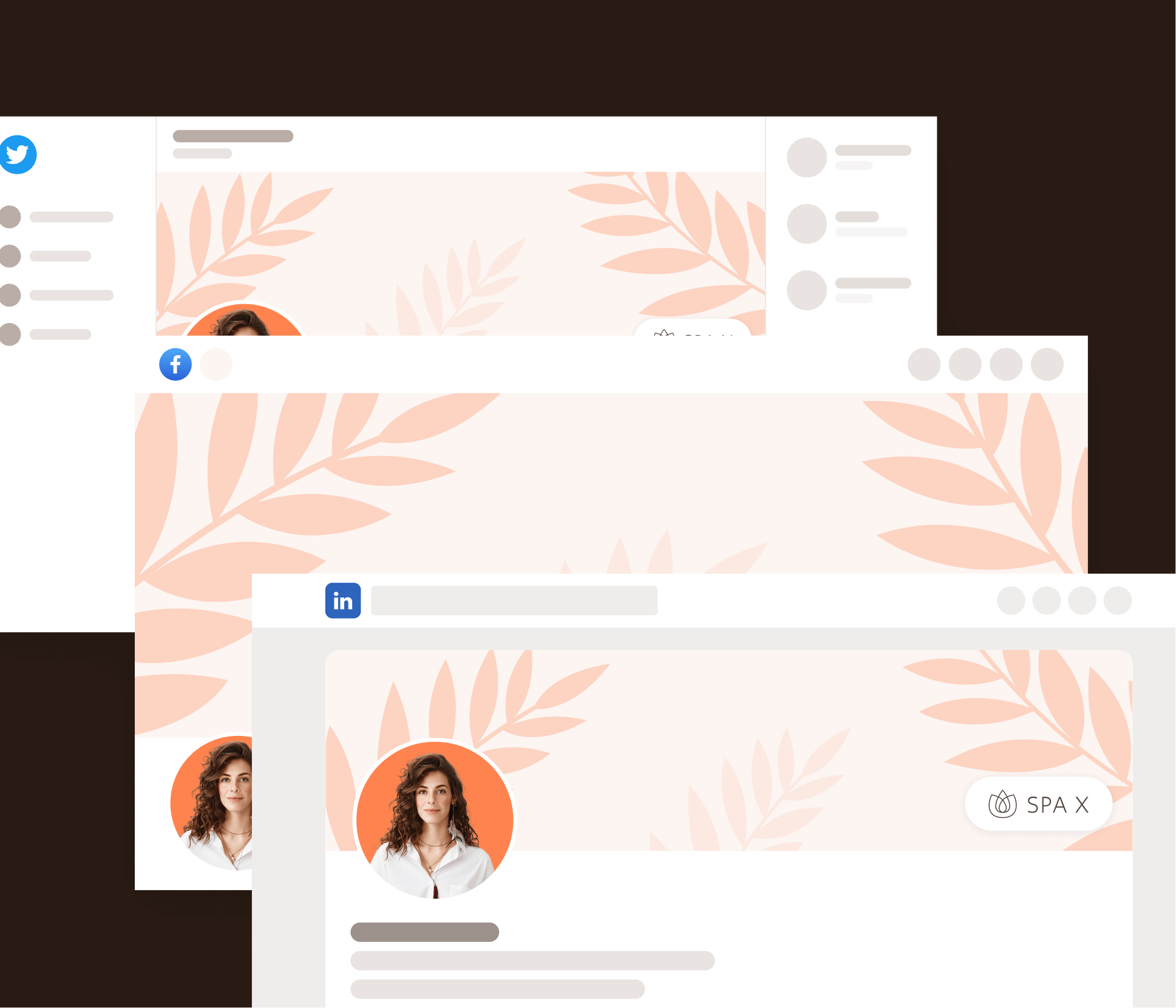Spa - Social Media Assets - Spa Webflow Template