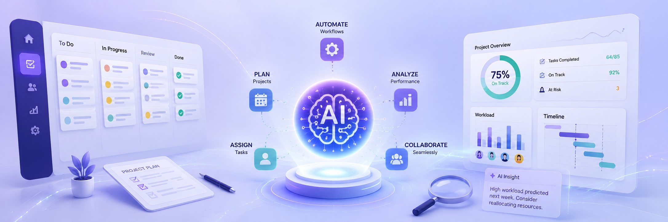 Project Manager Using AI for Workflow