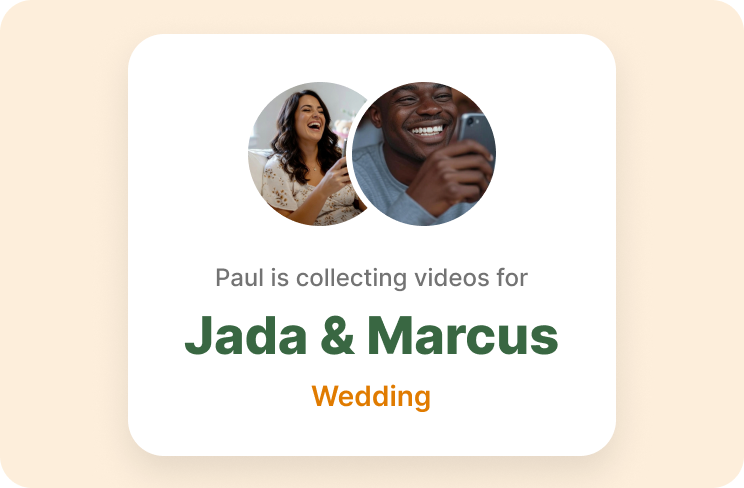 A Folksee reel for two people: Jada and Marcus, Wedding