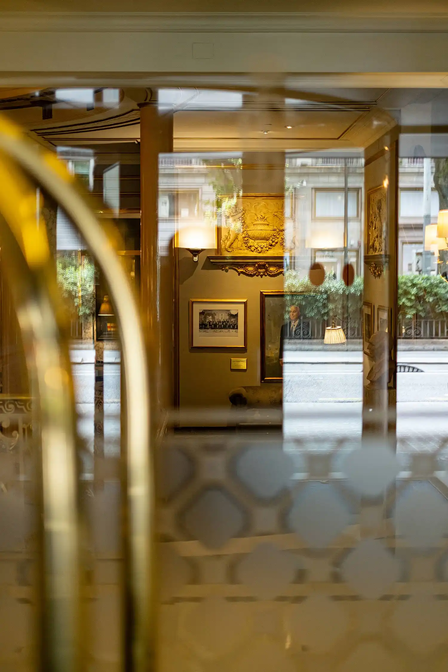 Foto de un hall de hotel