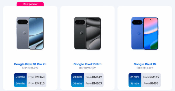 celcomdigi | google pixel 0 | pixel 10 pro | pixel 10 pro xl | easy360 | phone instalment plan