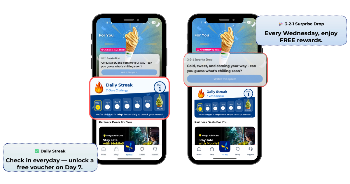 CelcomDigi App | Rewards | Freebies | Vouchers
