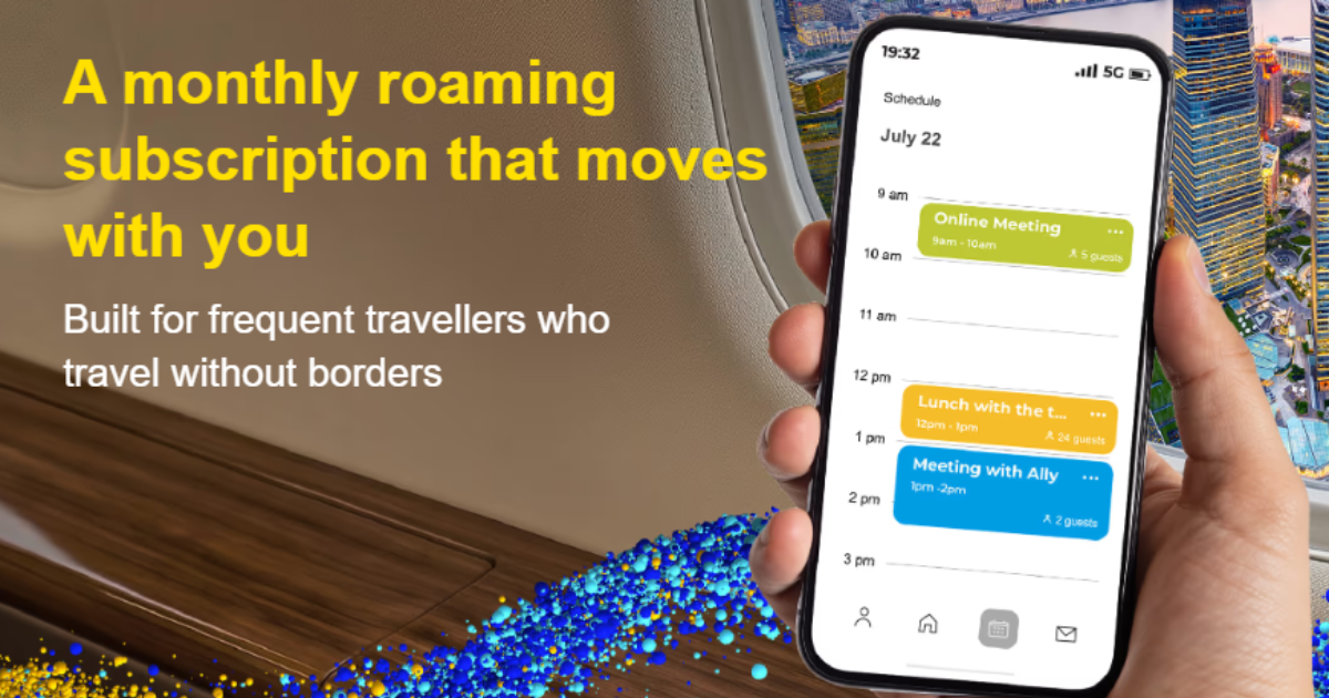 CelcomDigi Monthly Roaming Subscription for frequent travellers