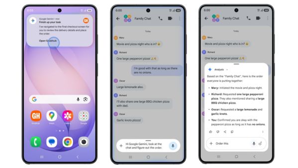Gemini AI on Samsung Galaxy S26 Series