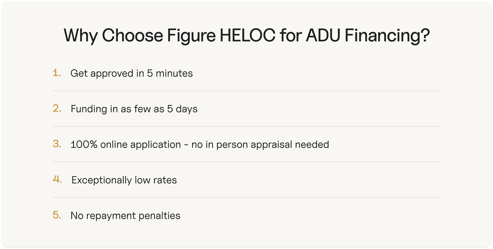 Easy ADU financing options in Colorado