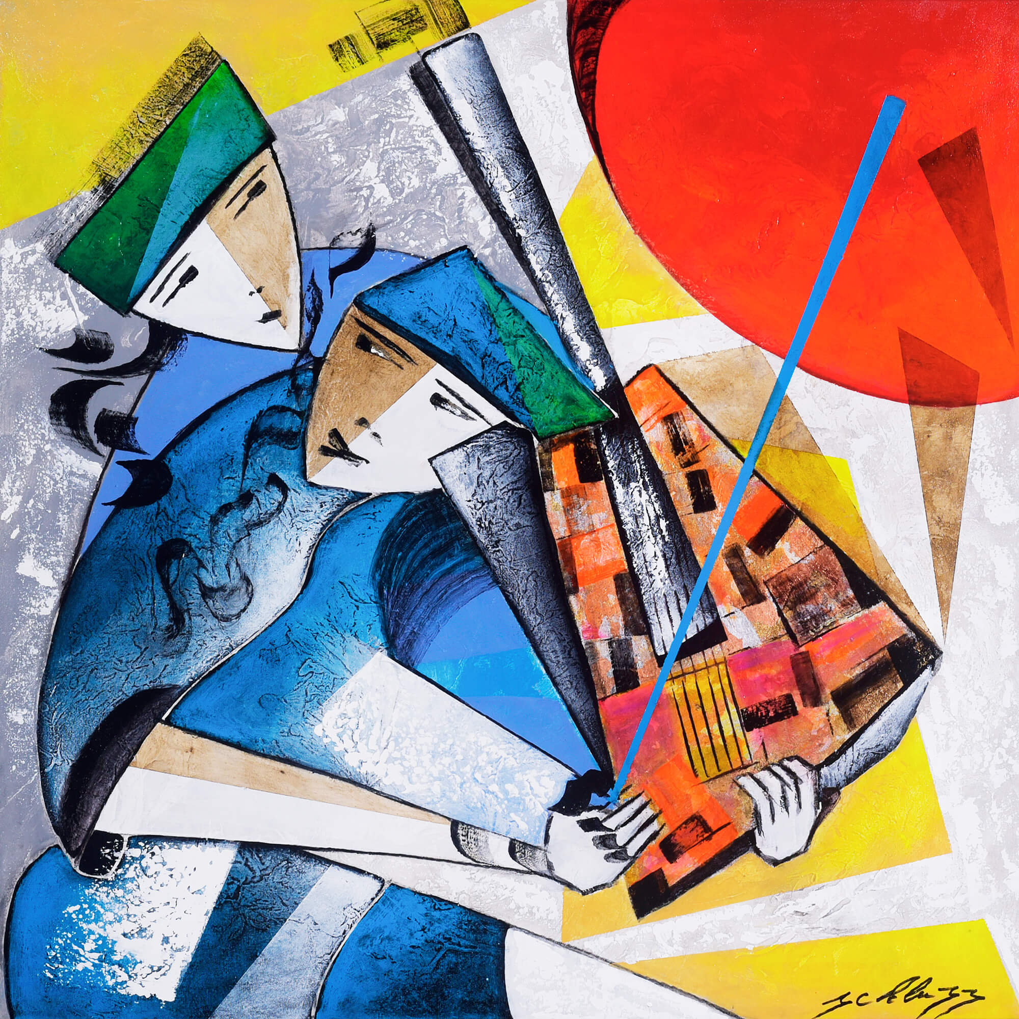 The Power of Color: How Art's Hues Enhance Your Space & Spirit