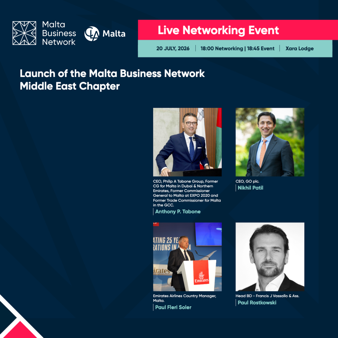 Launch of the Malta Business Network Middle East Chapter