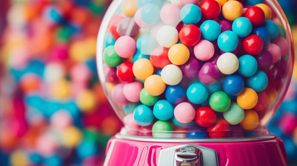 Gashapon capsule vending machine