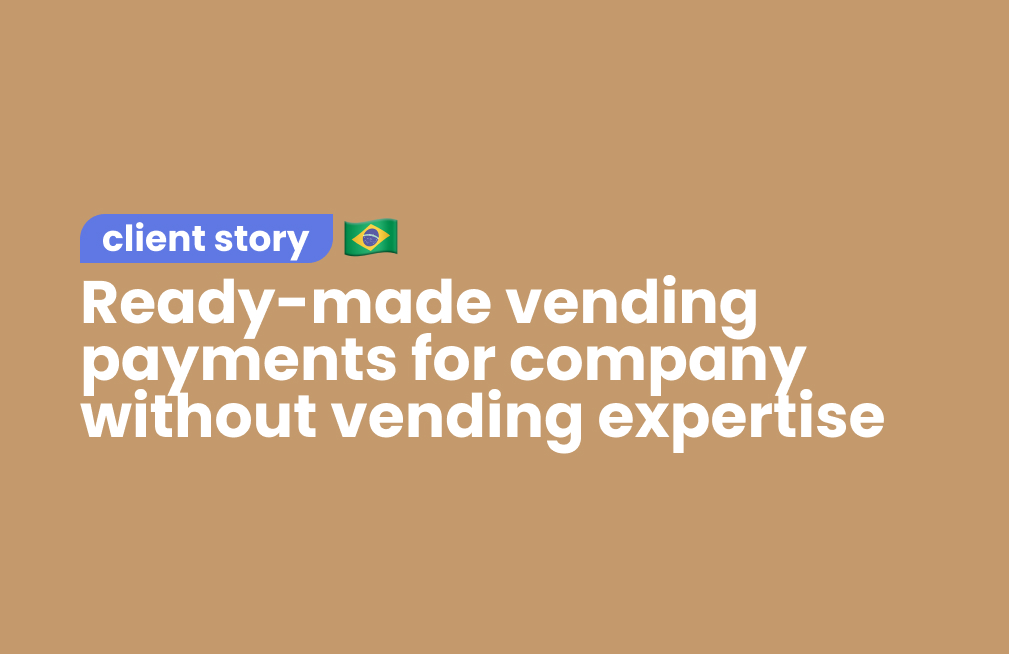 How Fracalossi integrated PIX payments into residential vending in Brazil