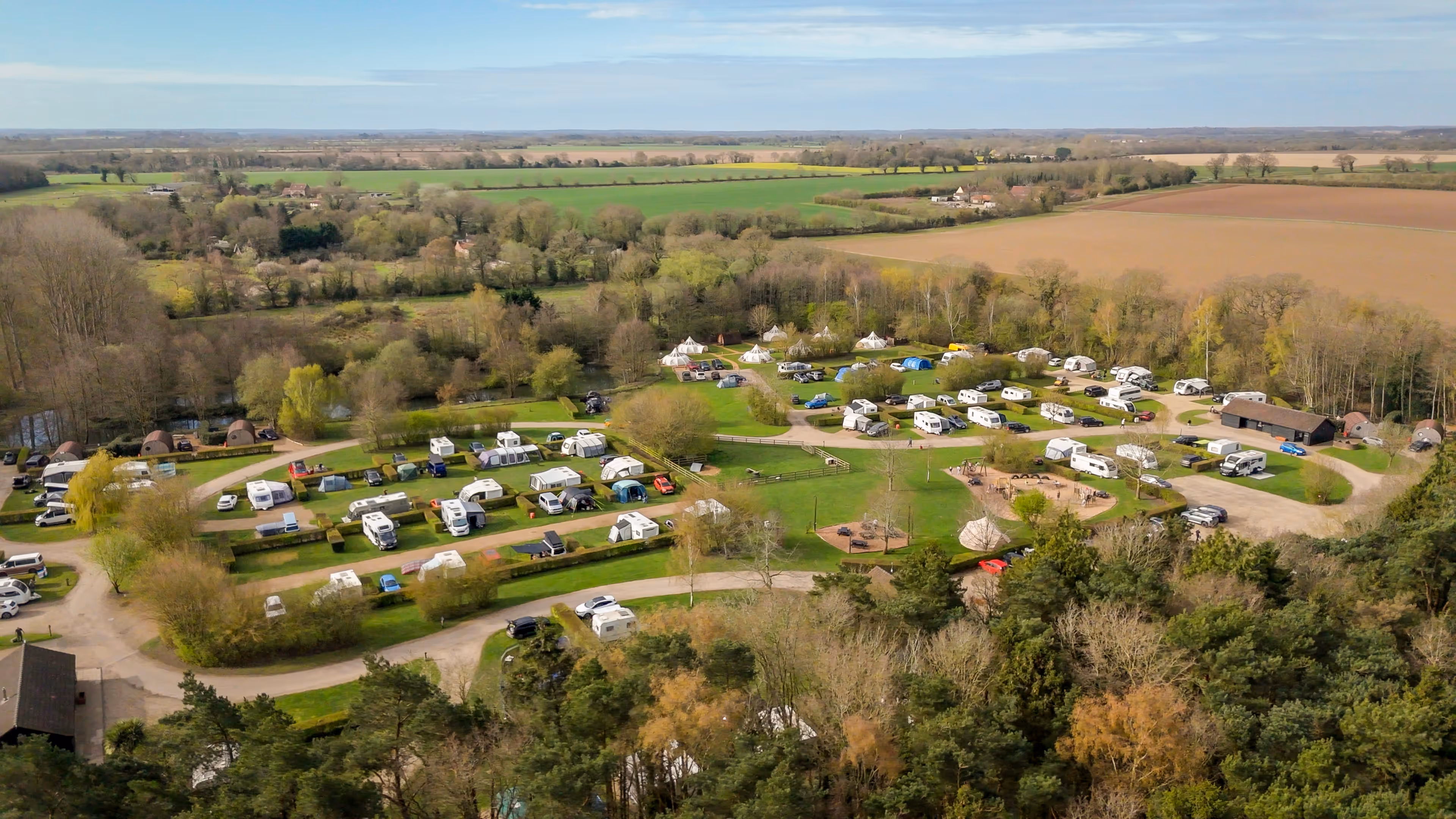 Deer's Glade full touring, camping and glamping site