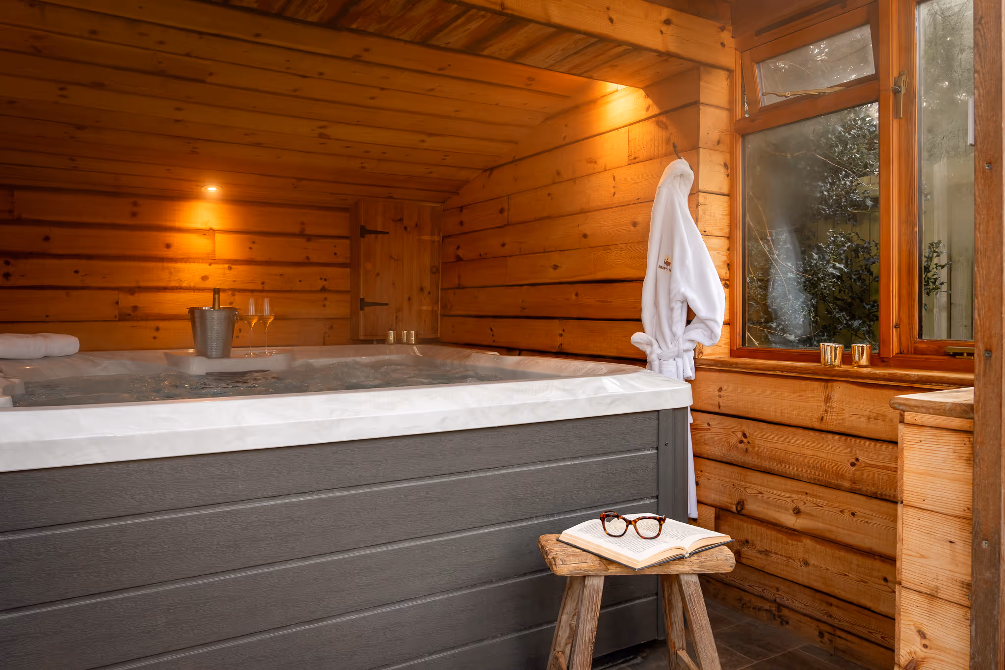 Hot Tub at Fox Cottage