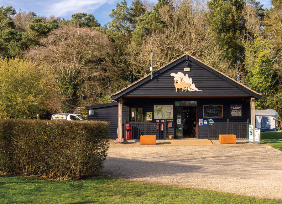 Deer's Glade reception and shop