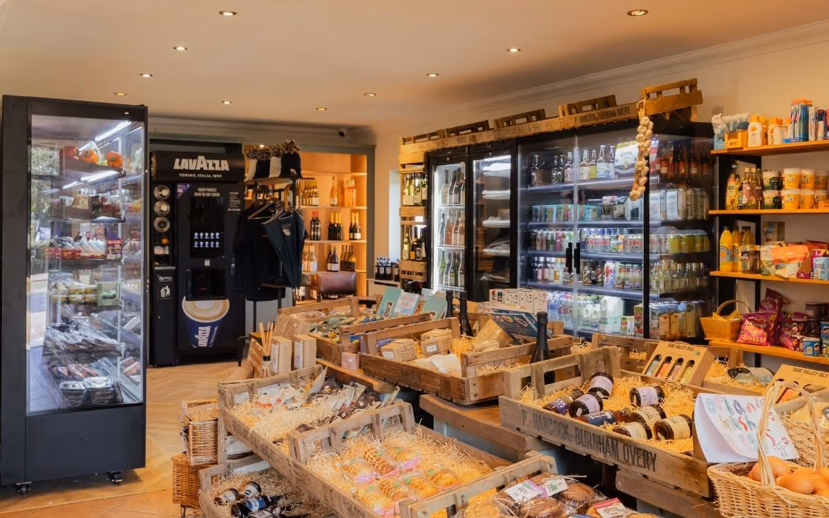 The Deer's Glade onsite shop