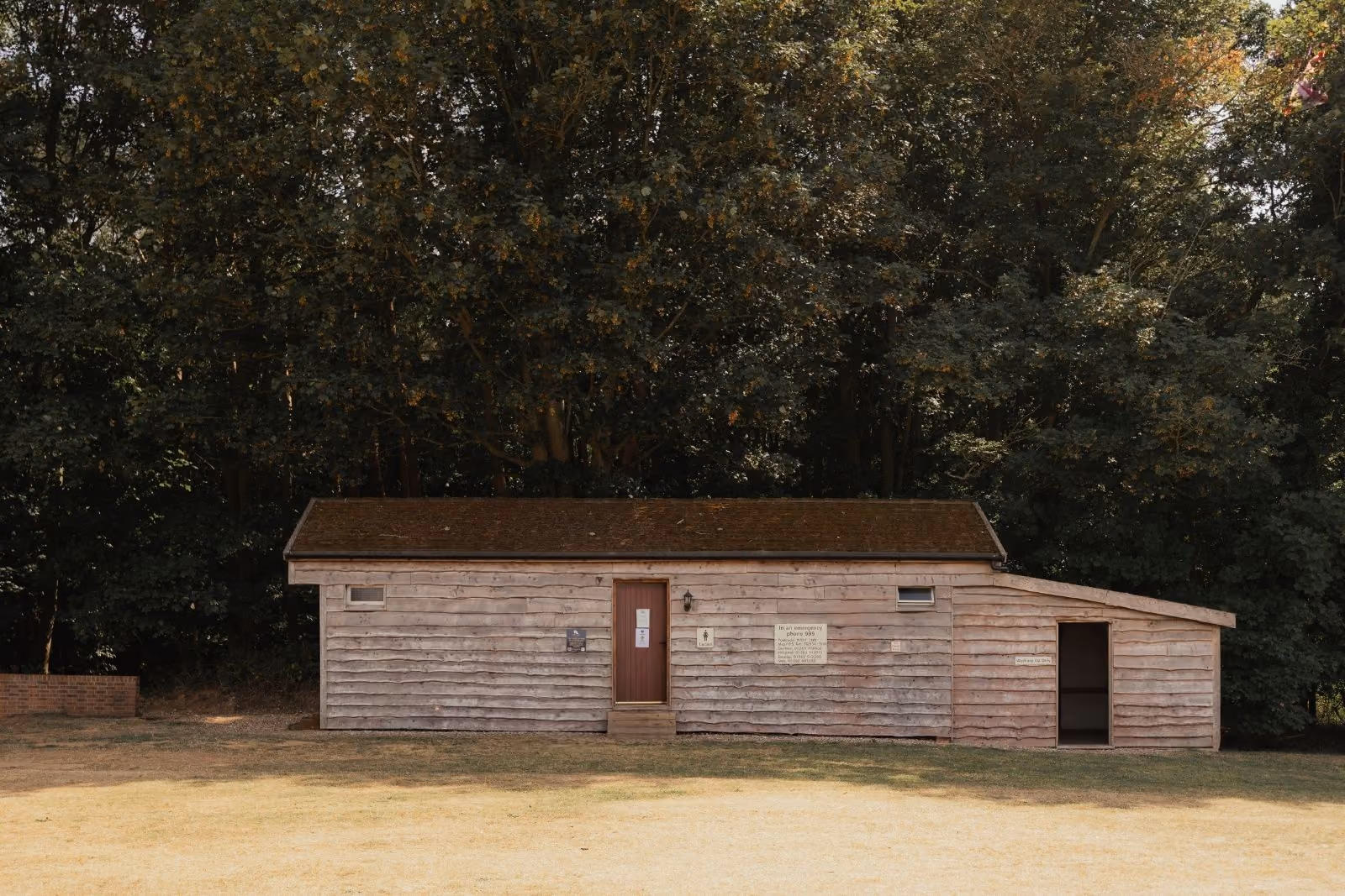 Muntjac Meadow showers, WCs and washing up facilities