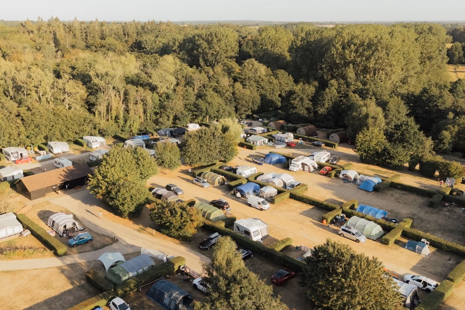 Campsite in North Norfolk Deer's Glade