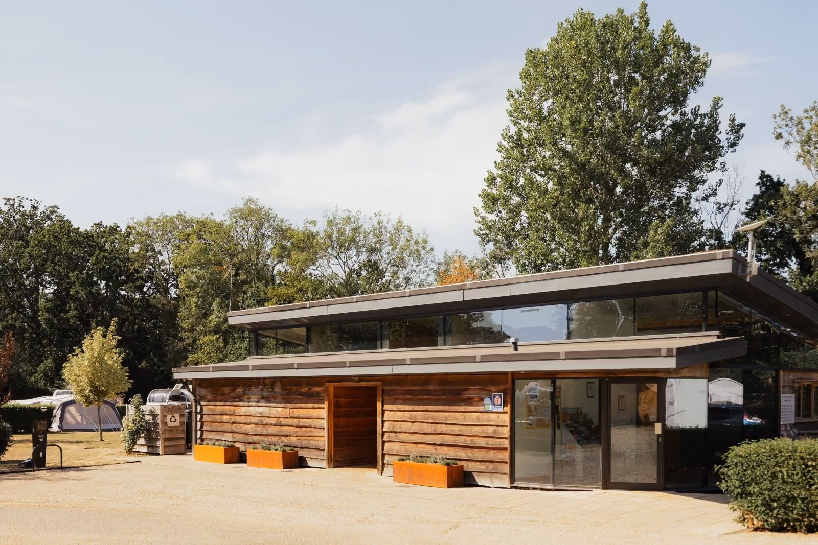 Deer's Mead main reception and amenities block