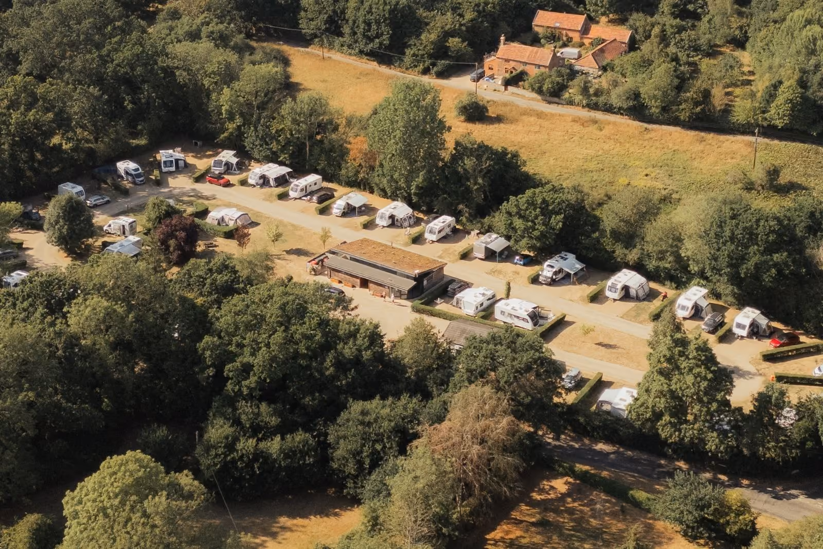 Camping and touring at Deer's Mead