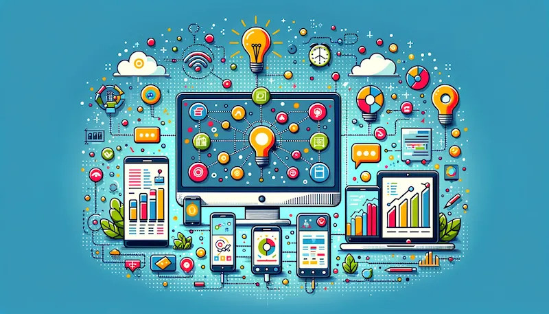 Application de marketing digital pour entrepreneurs