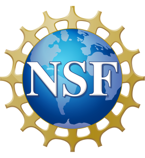 The U.S. National Science Foundation logo is an independent federal agency that supports science and engineering in all 50 states and U.S. territories.