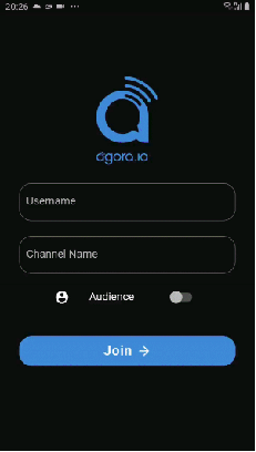 Adding Live Interactive Video Streaming using the Agora Flutter SDK - Screenshot #2