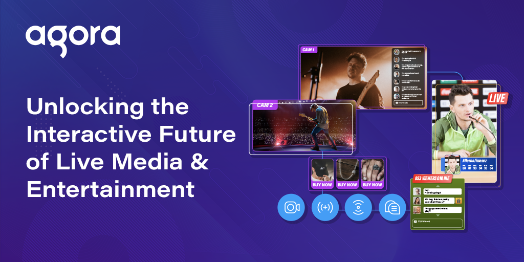 Agora pitches interactive live media for younger audiences