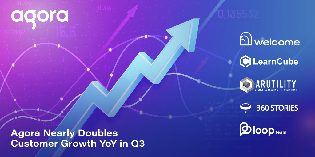 Agora says Q3 customer base grew on RTE demand