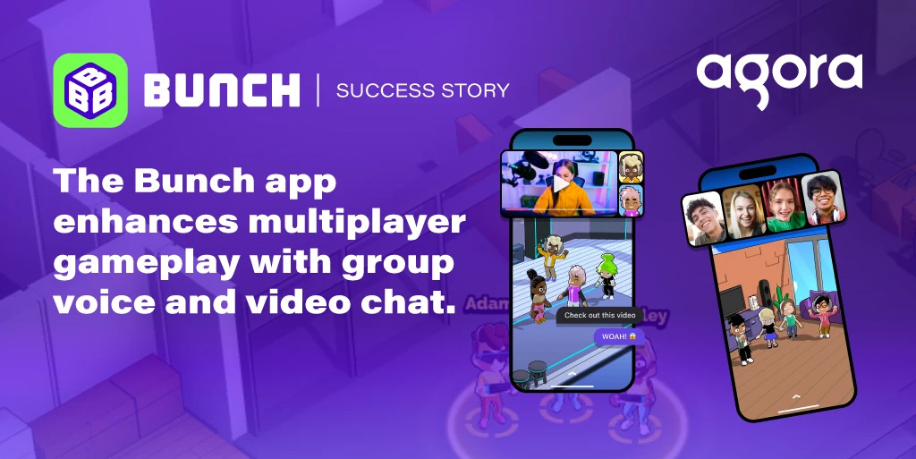 Agora.io adds voice, video chat, and broadcasting tools