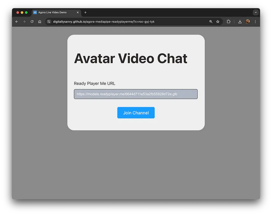 Add Real-Time 3D Avatars to Agora Live Video Streams - thumbnail 5