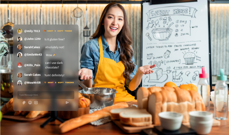 WebRTC - Fan engagement