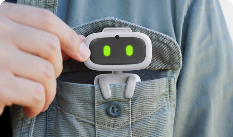 Voice-interactive robots with expressive "Dynamic Eyes" and animation, ready to engage anywhere with 4G.
