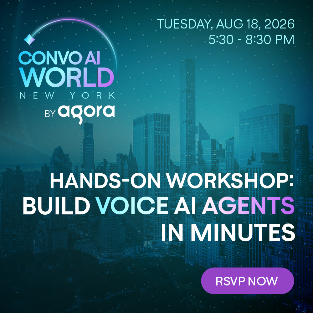 Voice AI Workshop - NYC event cover
