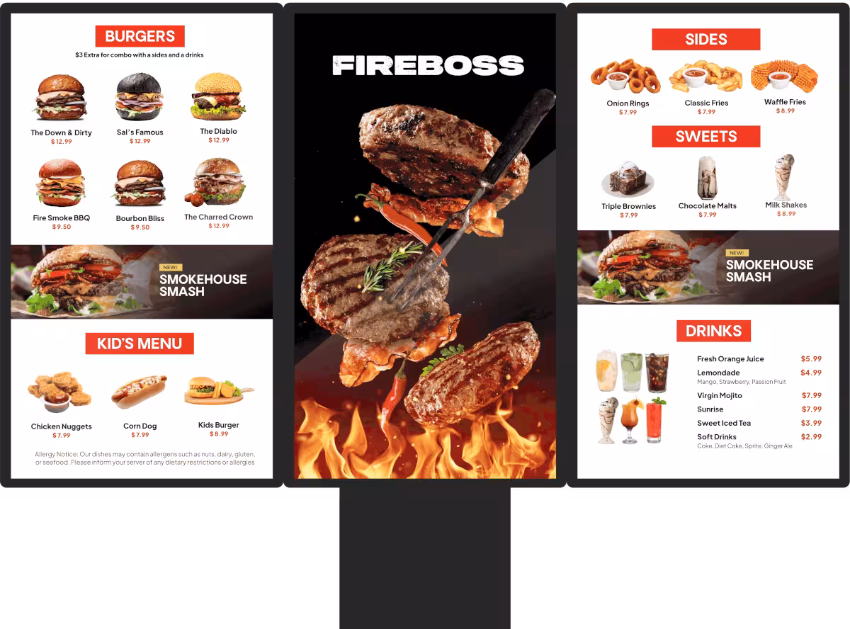 Get started with Digital Menu Boards