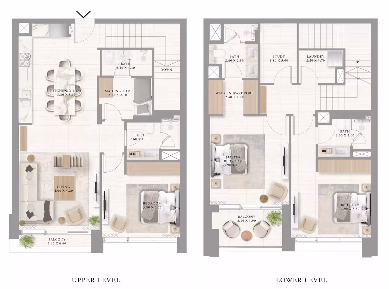 Palace Residences North 3-Bedroom Townhouse 