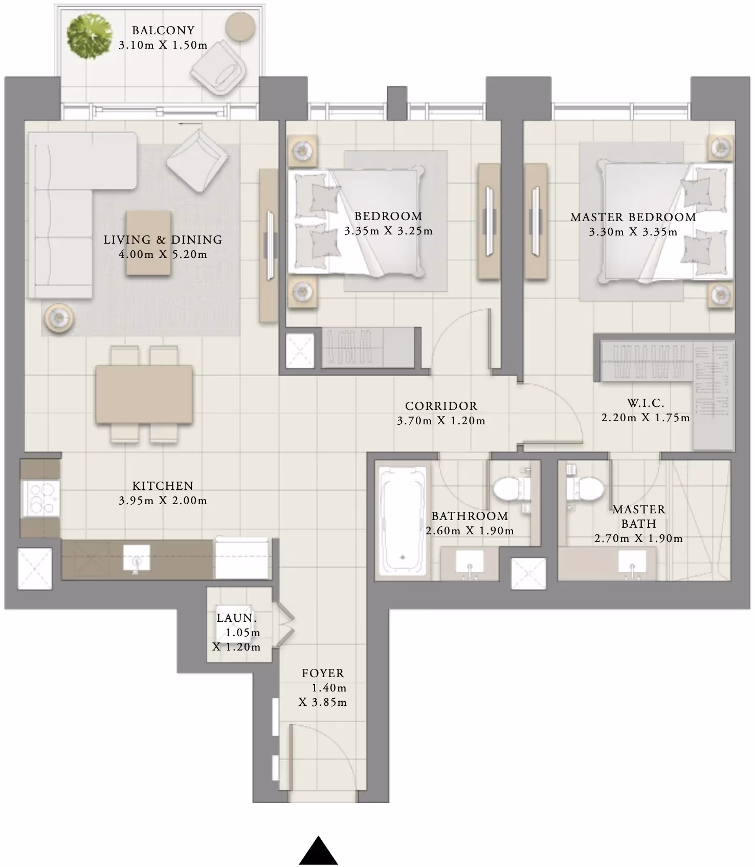 Creek Crescent 2 Bedroom Apartments