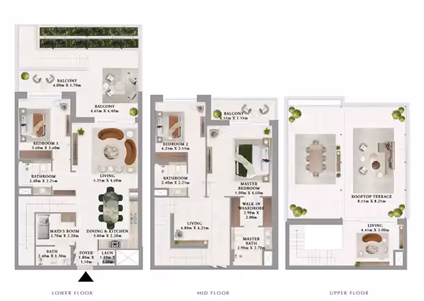 Address 3 Bedrooms Townhouse