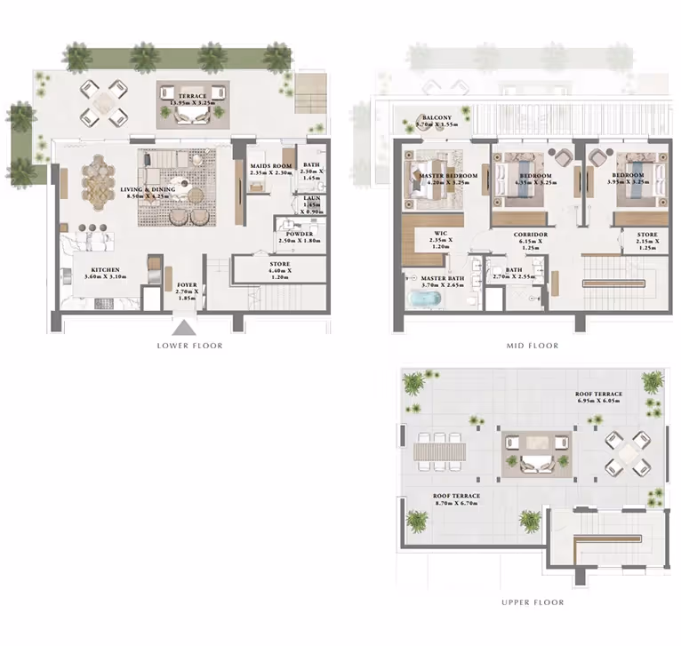 Albero 3 Bedroom Townhouses 