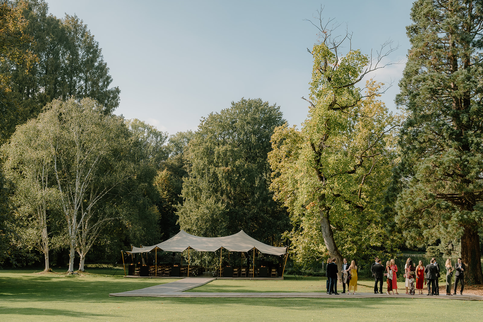 stretchtent huren bruiloft
