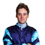 A man with his arms crossed wearing a blue and black jacket.