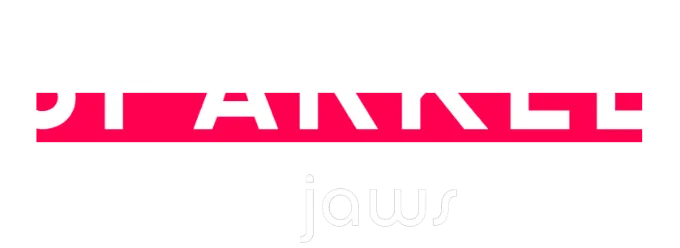 A black and white logo with the words sparkle on it.