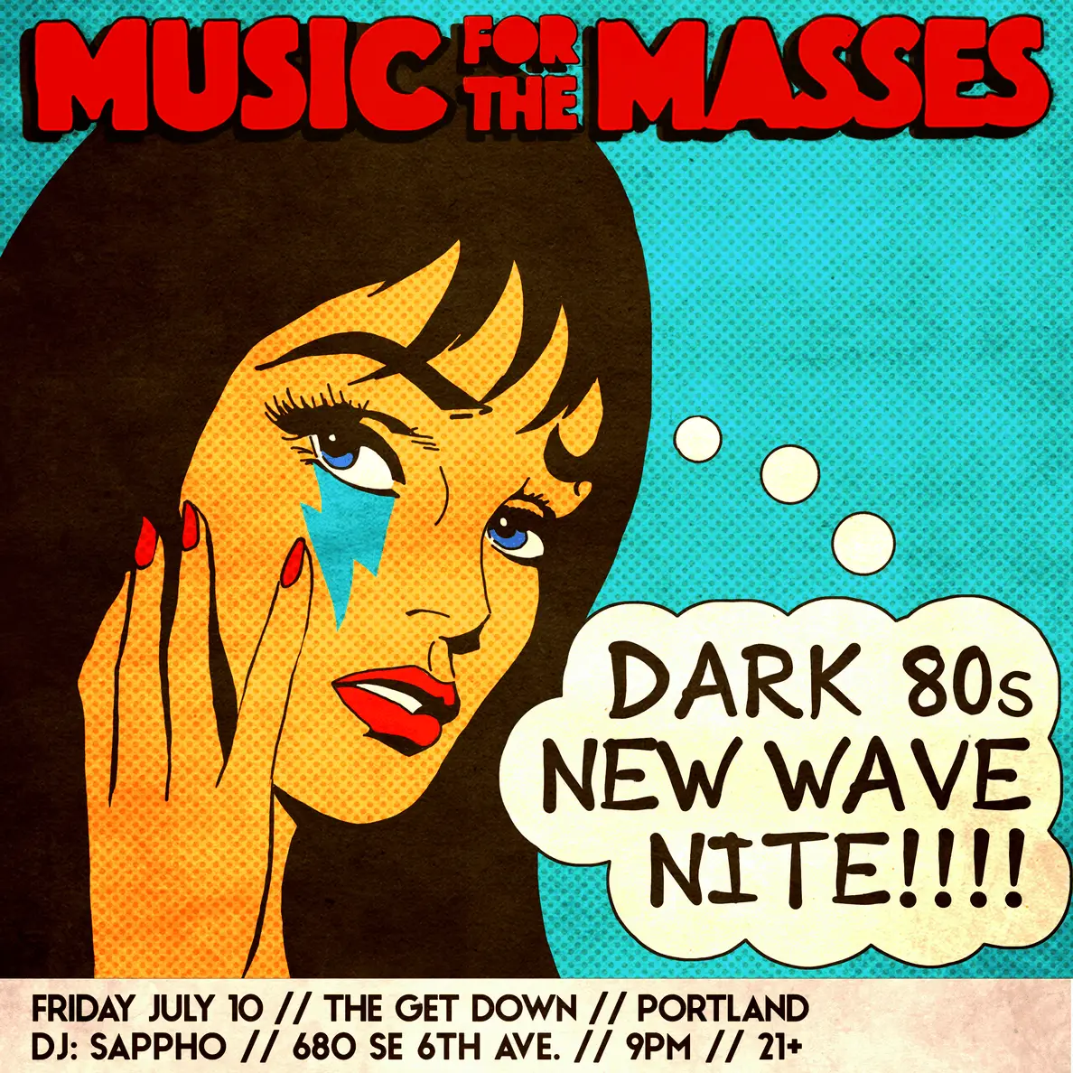 Music for the Masses: Dark 80's New Wave Nite
