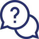 Blue FAQs & How-To Guides Icon