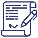 Blue Bonding Capacity & Underwriting Icon