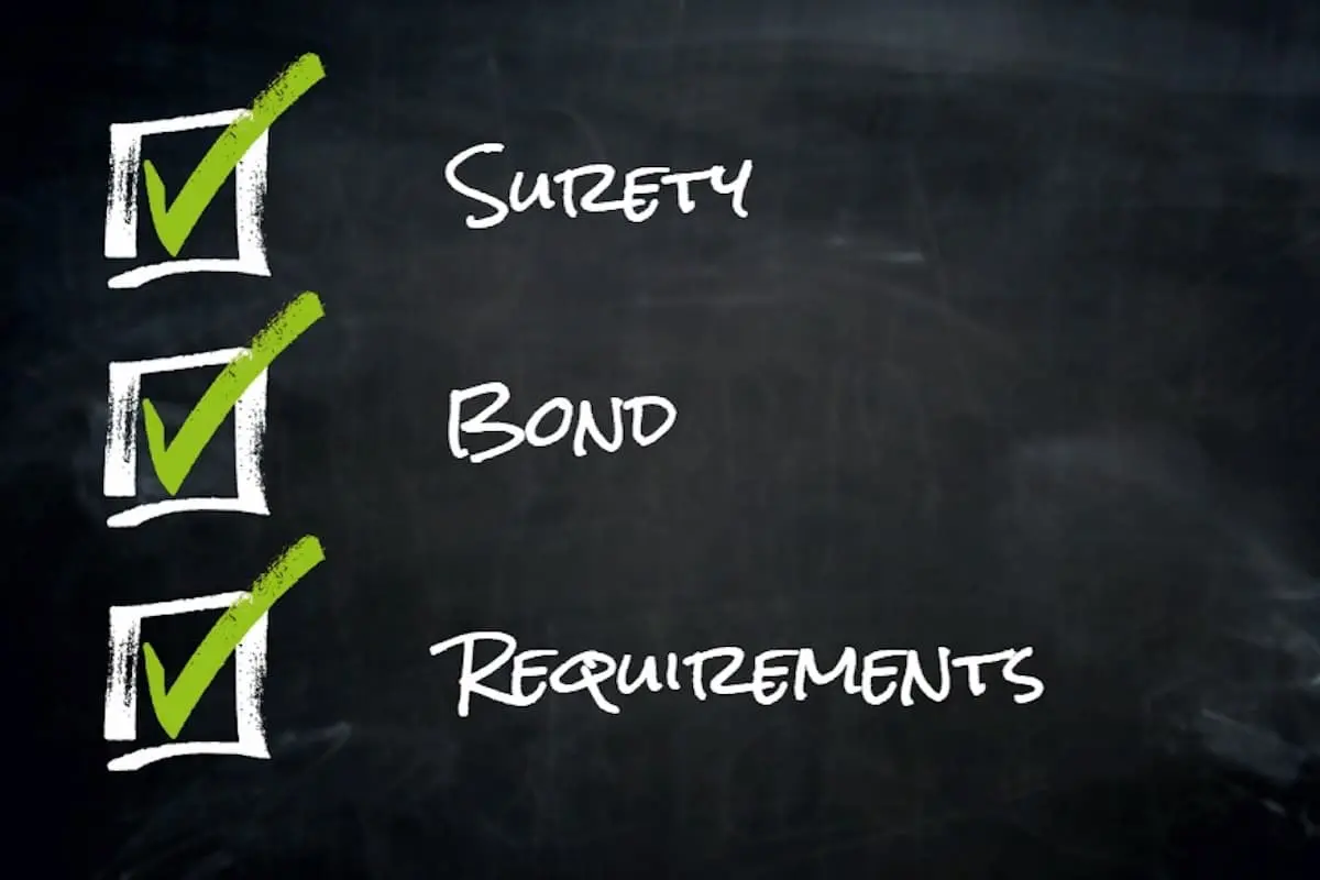Texas Surety Bond Requirements