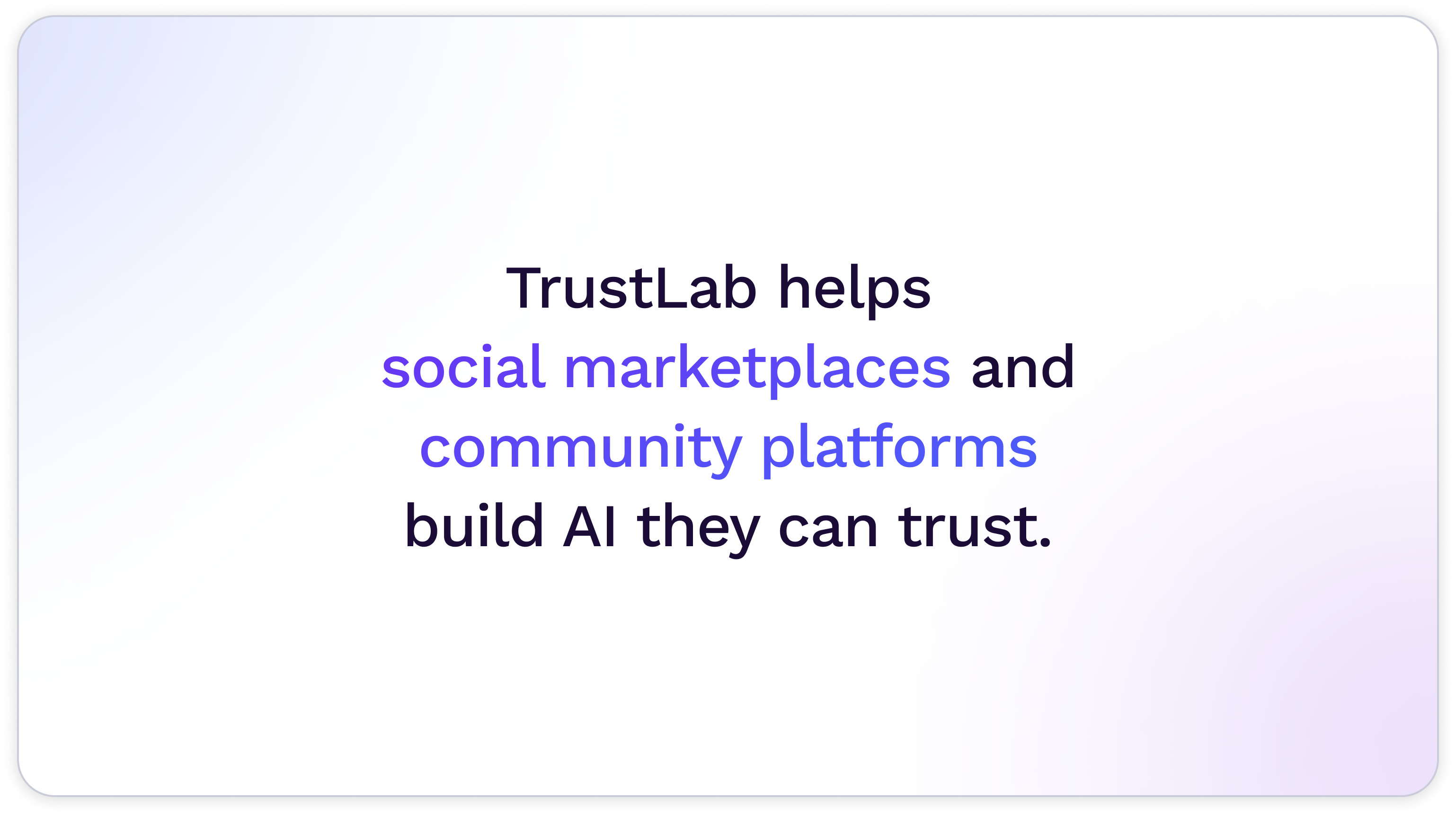 Content moderation scorecard